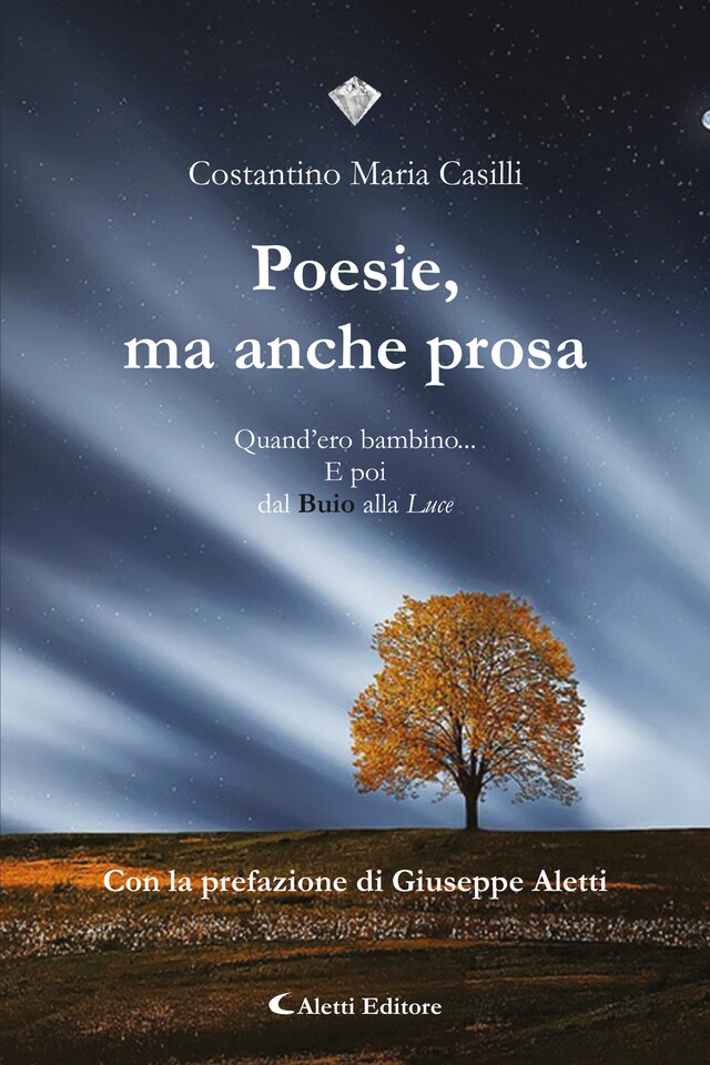 Book cover for Poesie, ma anche prosa