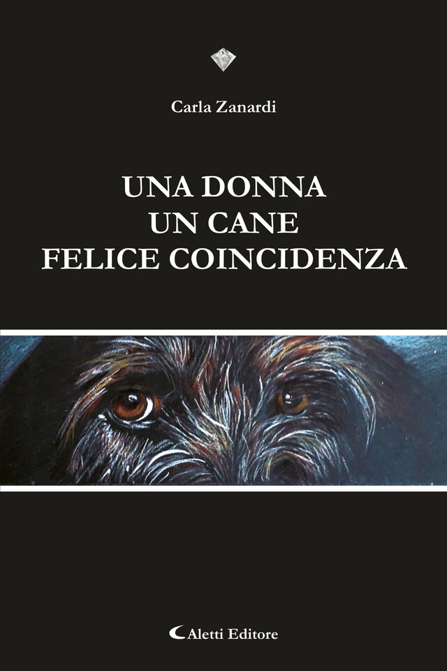 Buchcover für Una donna un cane felice coincidenza