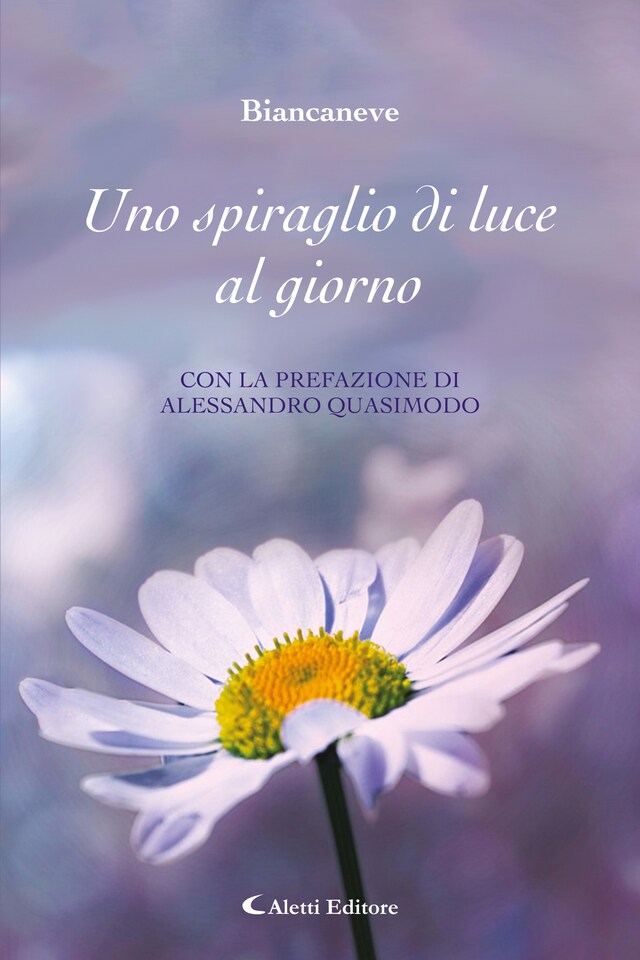 Buchcover für Uno spiraglio di luce al giorno