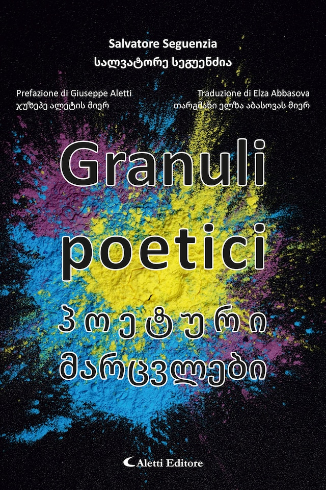 Portada de libro para Granuli poetici