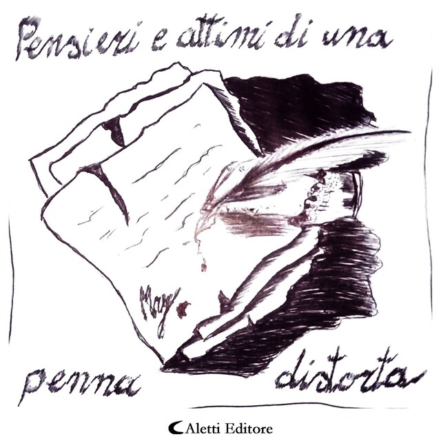 Couverture de livre pour Pensieri e attimi di una penna distorta