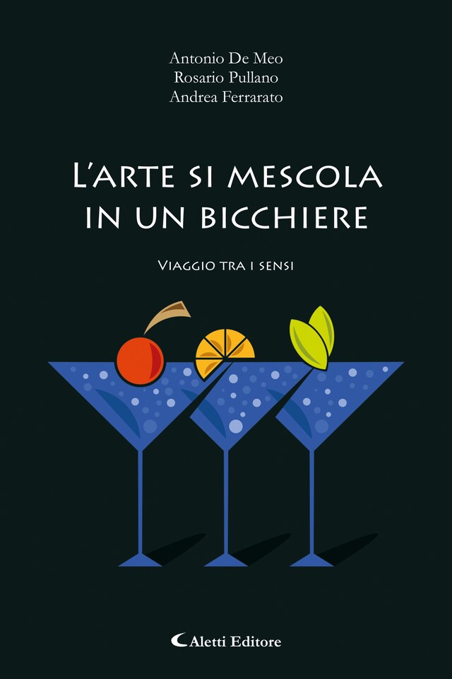 Copertina del libro per L’arte si mescola in un bicchiere