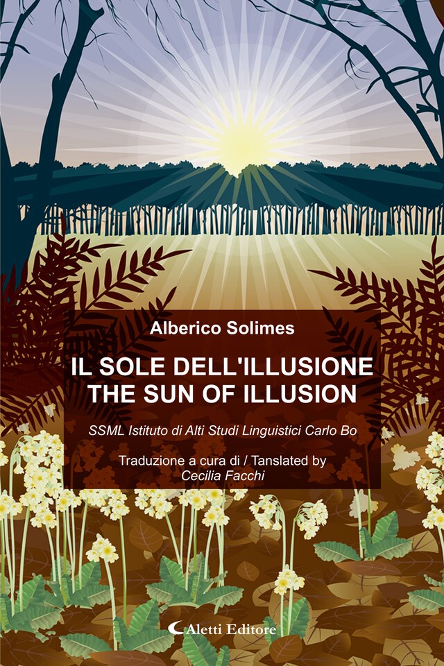 Kirjankansi teokselle Il sole dell'illusione - The sun of illusion