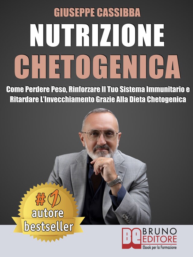 Copertina del libro per Nutrizione Chetogenica