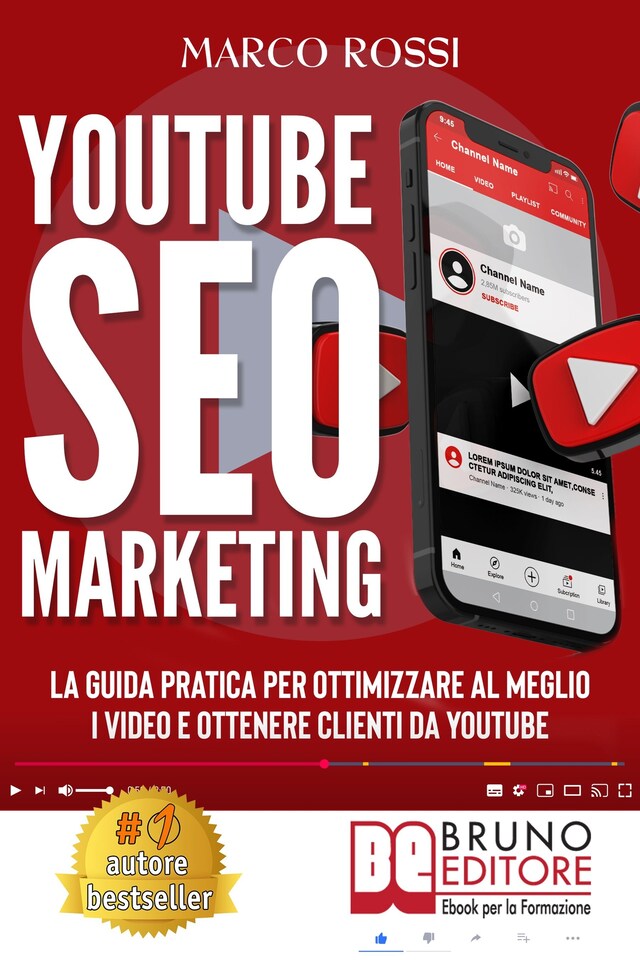 Copertina del libro per YouTube SEO Marketing