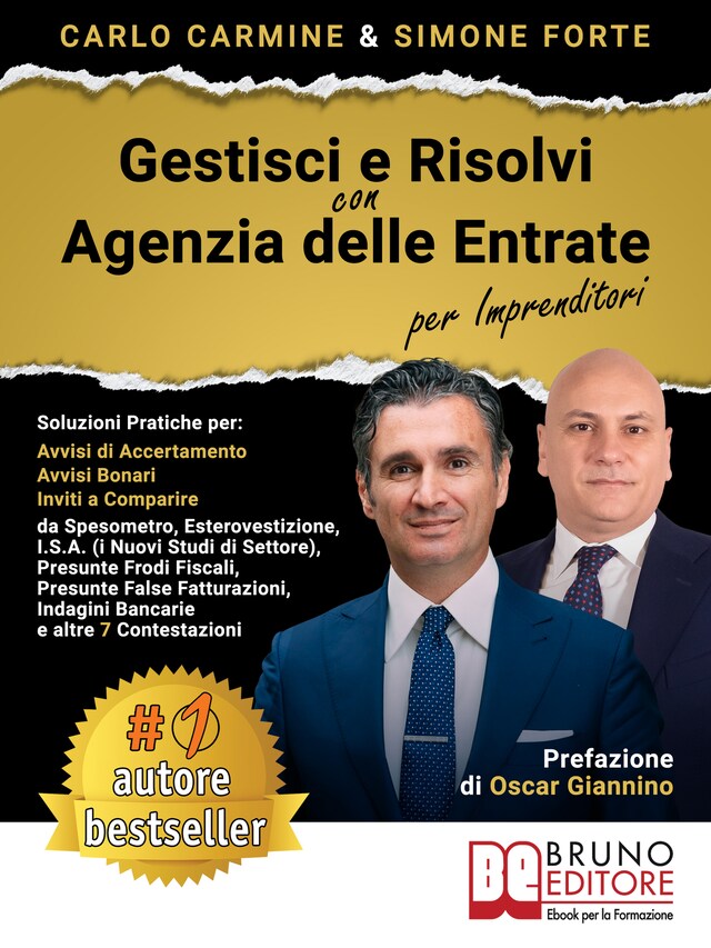 Couverture de livre pour Gestisci E Risolvi Con Agenzia Delle Entrate - Per Imprenditori