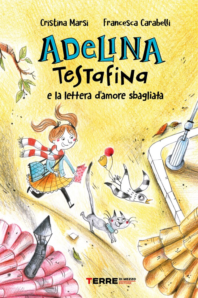 Book cover for Adelina Testafina e la lettera d’amore sbagliata