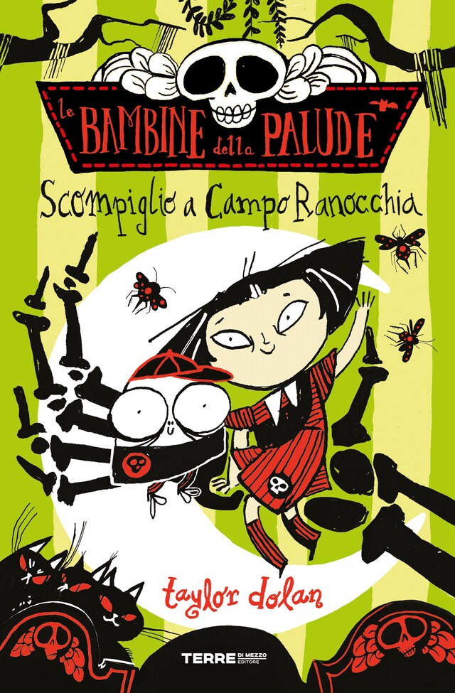 Book cover for Le bambine della palude. Scompiglio a Campo Ranocchia