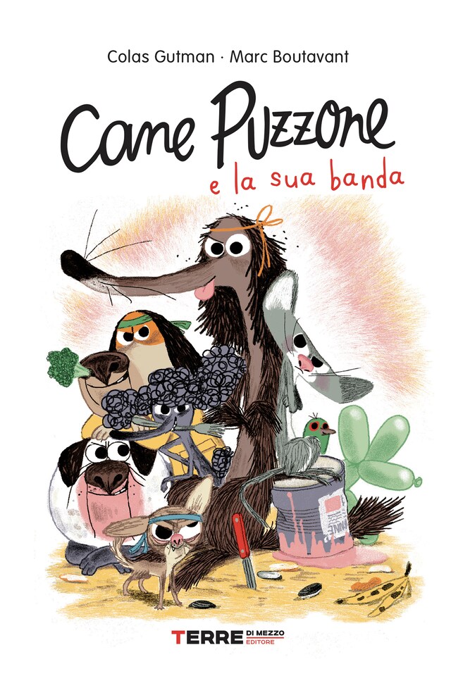 Copertina del libro per Cane Puzzone e la sua banda