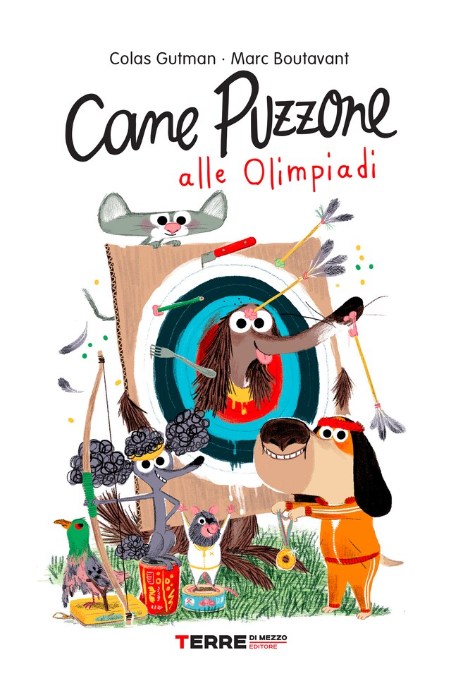 Couverture de livre pour Cane Puzzone alle Olimpiadi