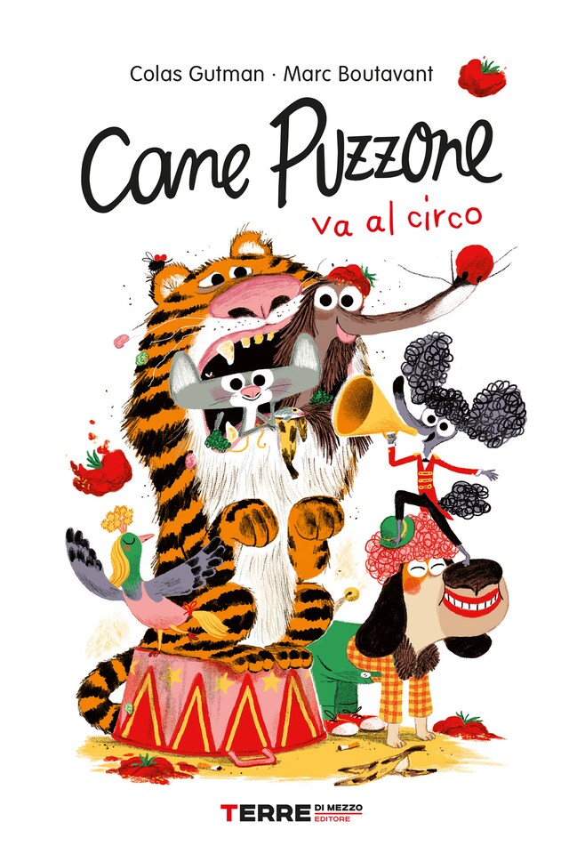 Portada de libro para Cane Puzzone va al circo