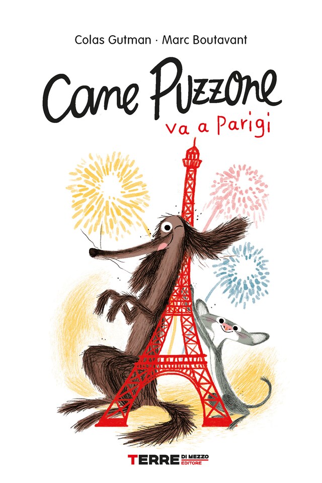 Copertina del libro per Cane Puzzone va a Parigi