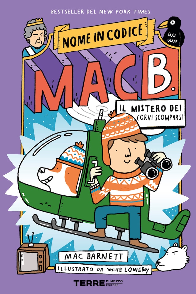 Book cover for Nome in codice: Mac B. – Il mistero dei corvi scomparsi