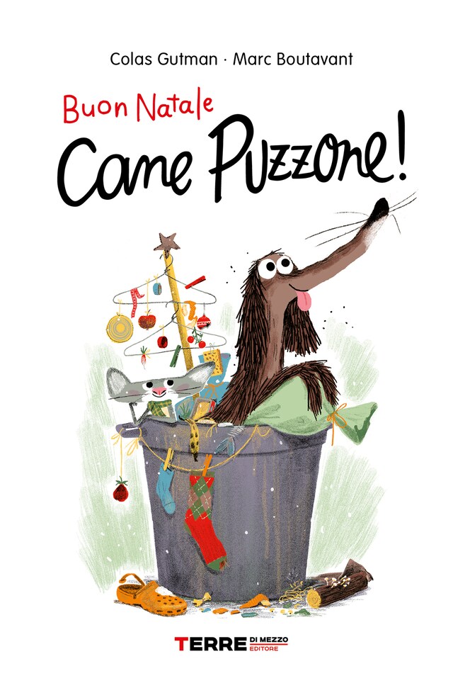 Book cover for Buon Natale Cane Puzzone!