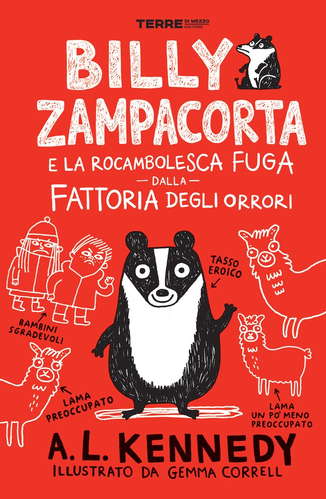 Buchcover für Billy Zampacorta e la rocambolesca fuga dalla fattoria degli orrori