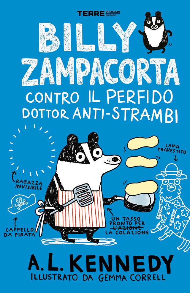 Book cover for Billy Zampacorta contro il perfido dottor anti-strambi