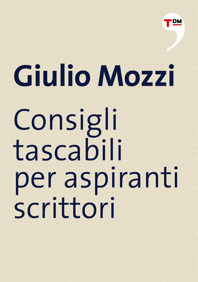 Kirjankansi teokselle Consigli tascabili per aspiranti scrittori