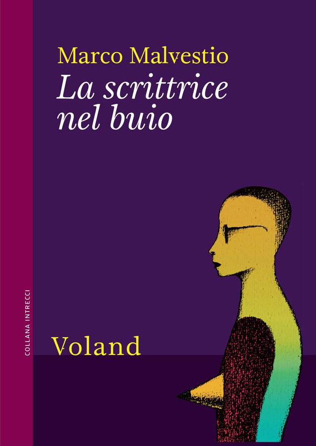 Book cover for La scrittrice nel buio