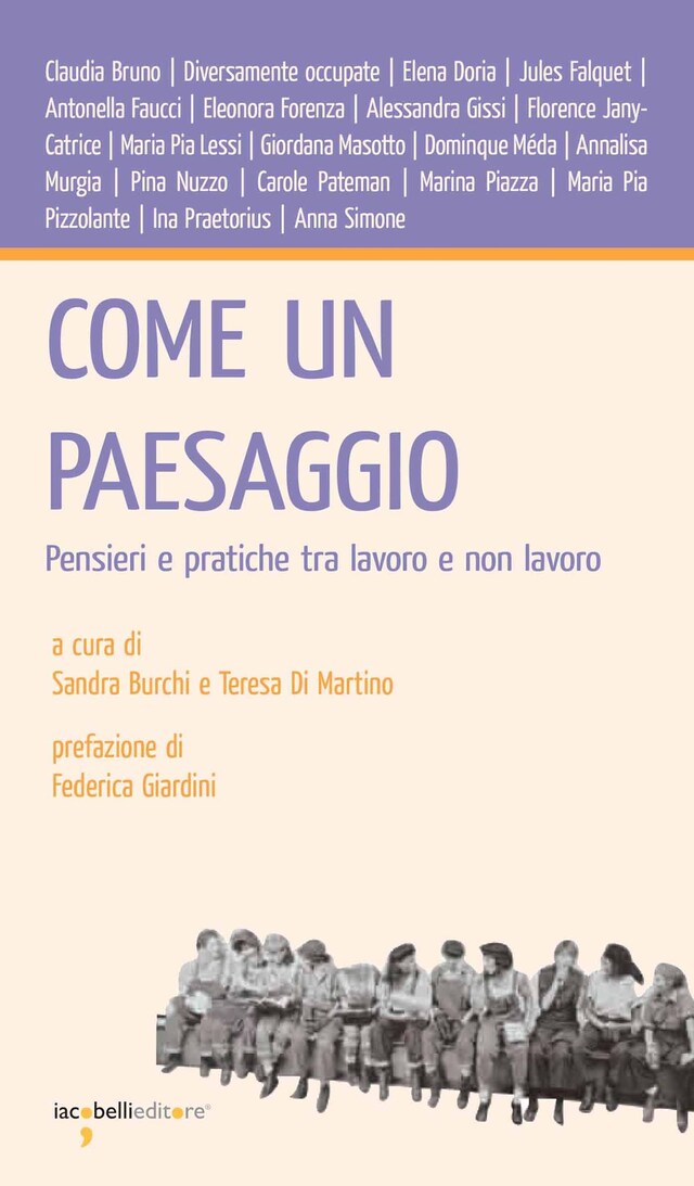 Buchcover für Come un paesaggio