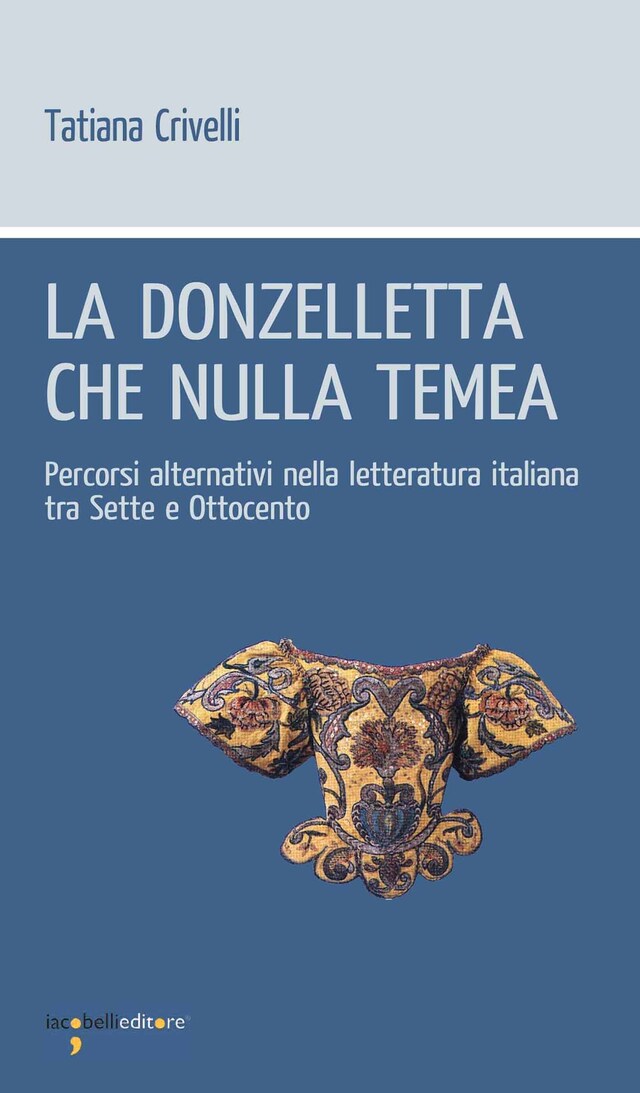 Book cover for La donzelletta che nulla tema