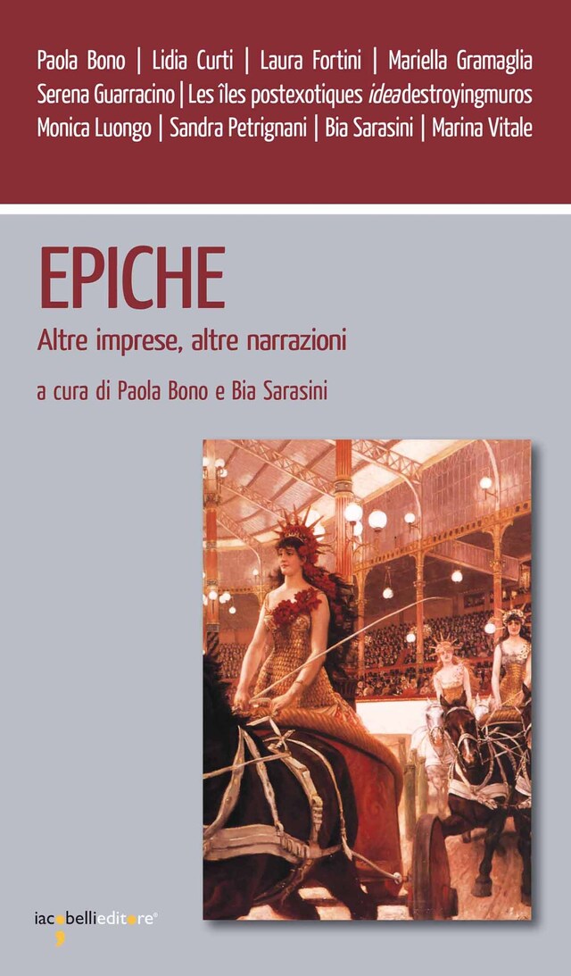 Copertina del libro per Epiche