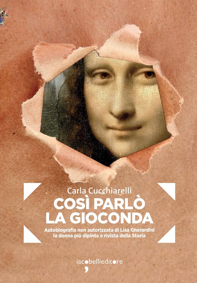 Kirjankansi teokselle Così parlò la Gioconda