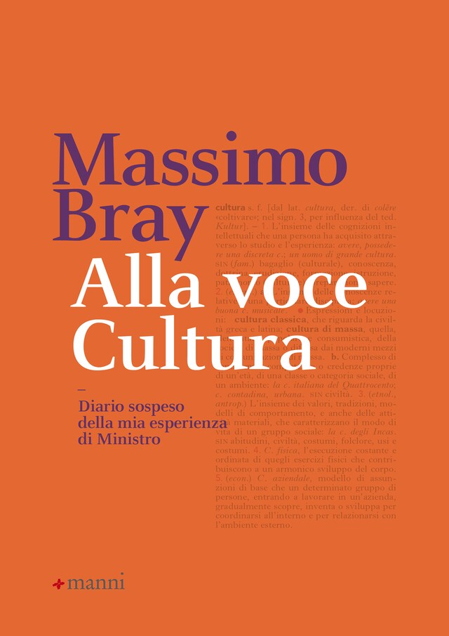 Portada de libro para Alla voce Cultura