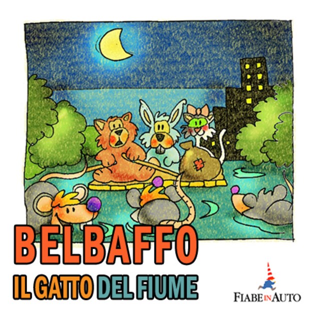 Book cover for Belbaffo, il gatto del fiume