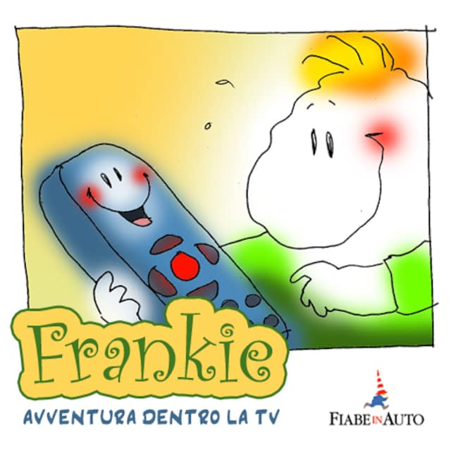 Copertina del libro per Frankie, avventura dentro la TV