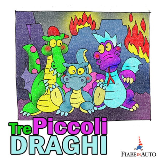 Book cover for Tre piccoli draghi