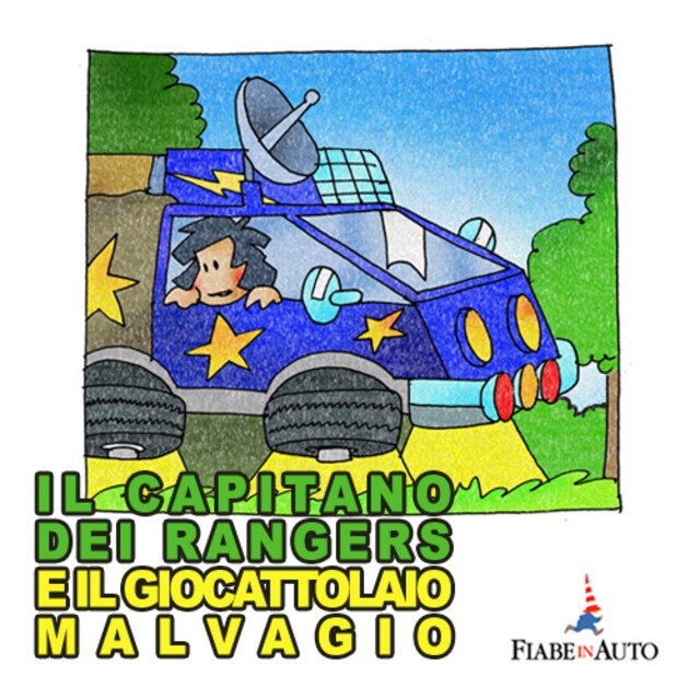 Portada de libro para Il Capitano dei Rangers e il giocattolaio malvagio