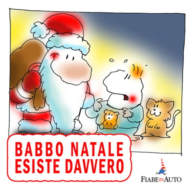 Okładka książki dla Babbo Natale esiste davvero