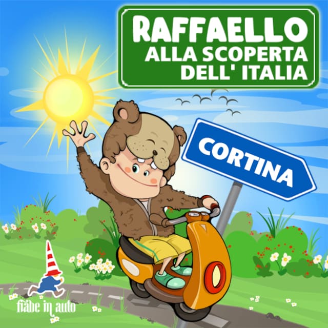 Okładka książki dla Raffaello alla scoperta dell'Italia. Cortina