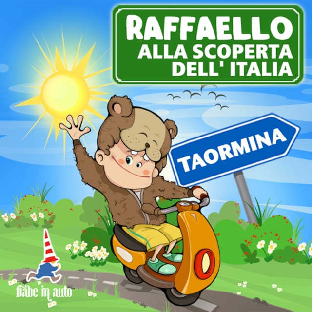 Book cover for Raffaello alla scoperta dell'Italia. Taormina