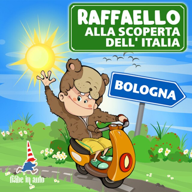 Kirjankansi teokselle Raffaello alla scoperta dell'Italia. Bologna