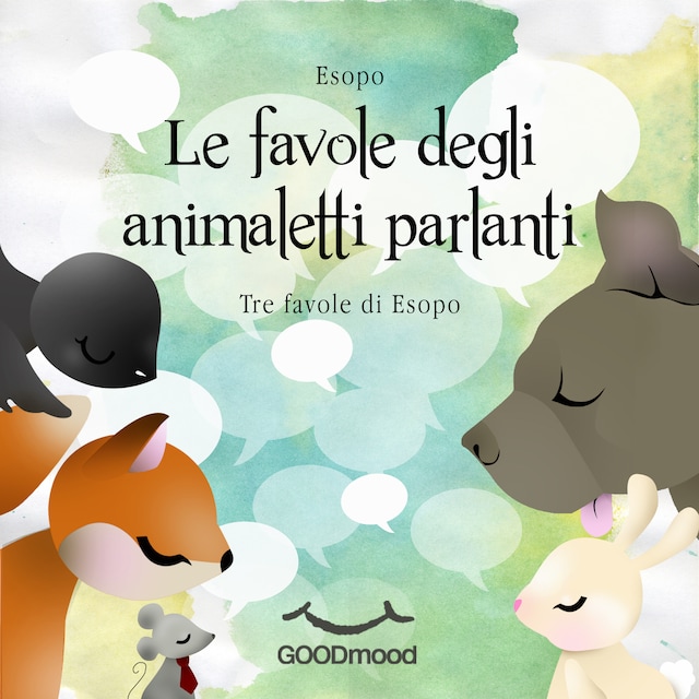 Book cover for Le favole degli animaletti parlanti