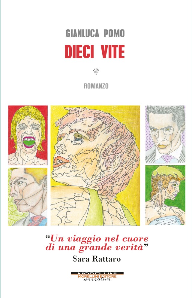 Book cover for Dieci vite