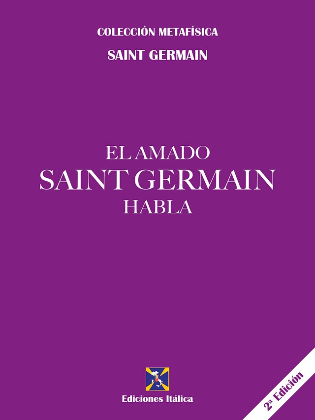 Portada de libro para El amado Saint Germain habla