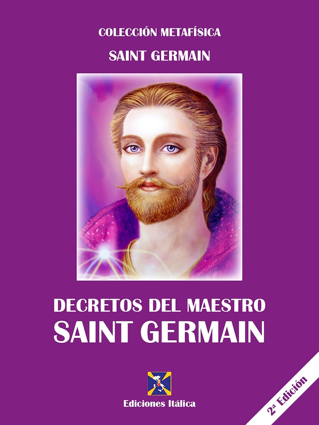 Book cover for Decretos del Maestro Saint Germain