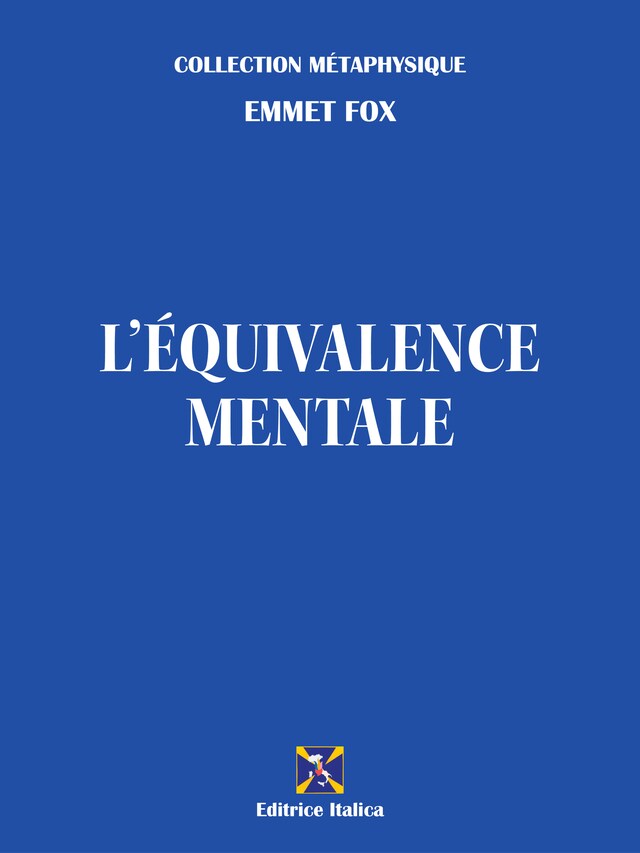 Kirjankansi teokselle L'Équivalence Mentale