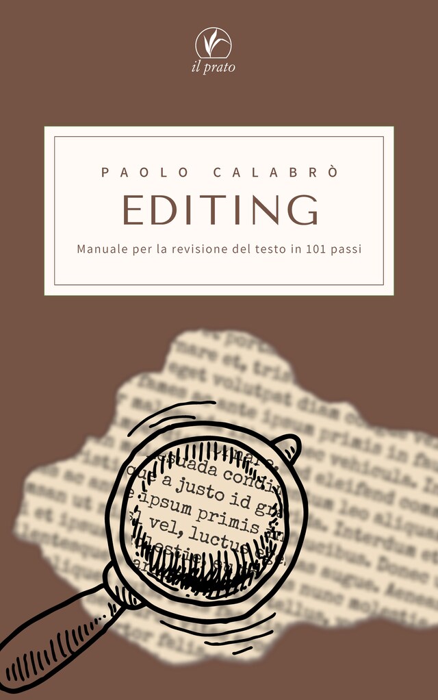 Copertina del libro per EDITING. Manuale per la revisione del testo in 101 passi