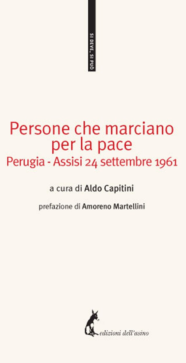 Buchcover für Persone che marciano per la pace Perugia