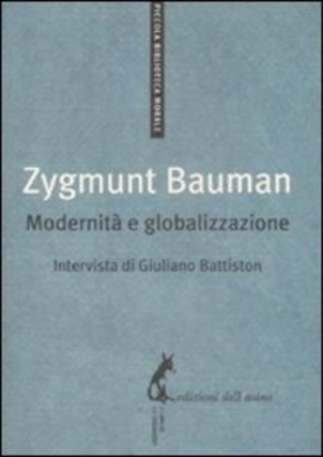 Buchcover für Modernità e globalizzazione
