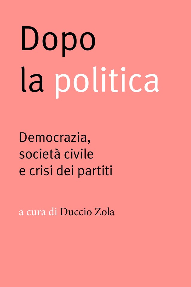 Couverture de livre pour Dopo la politica