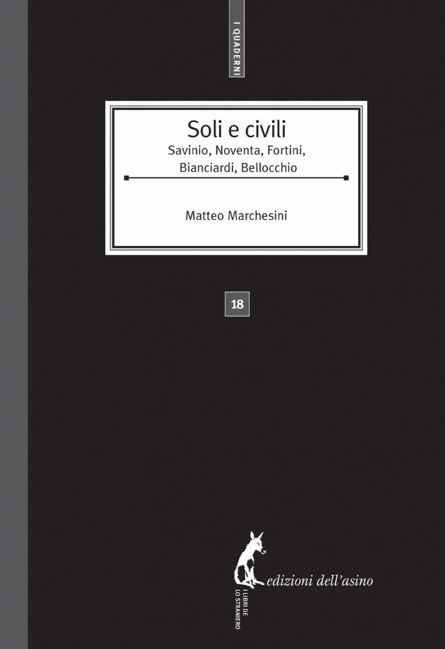 Copertina del libro per Soli e civili