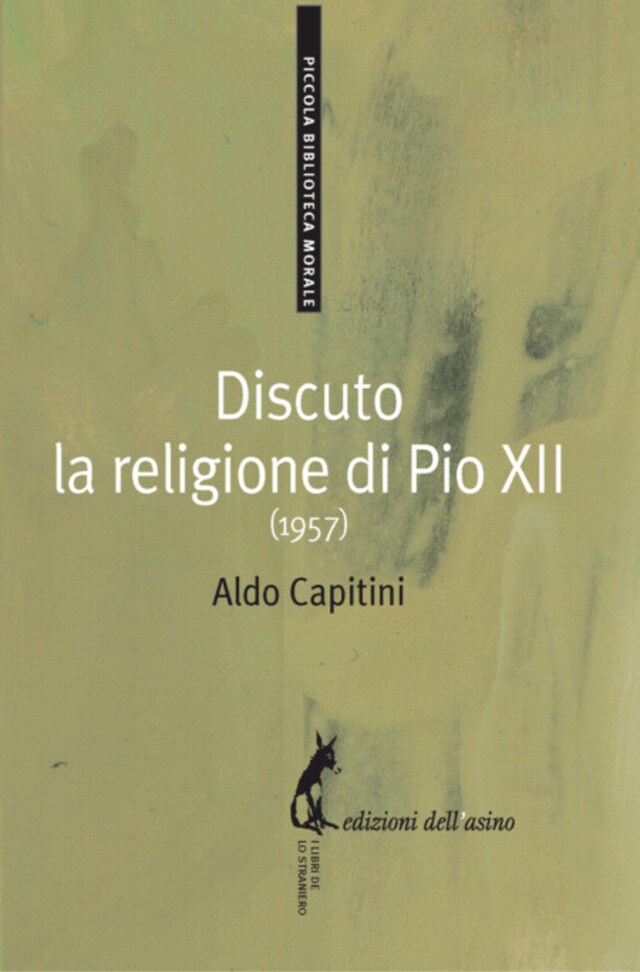 Kirjankansi teokselle Discuto la religione di Pio XII (1957)