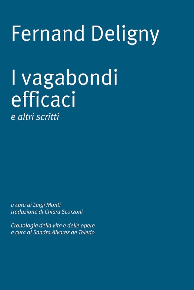 Boekomslag van I vagabondi efficaci