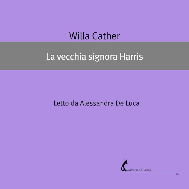 Buchcover für La vecchia signora Harris