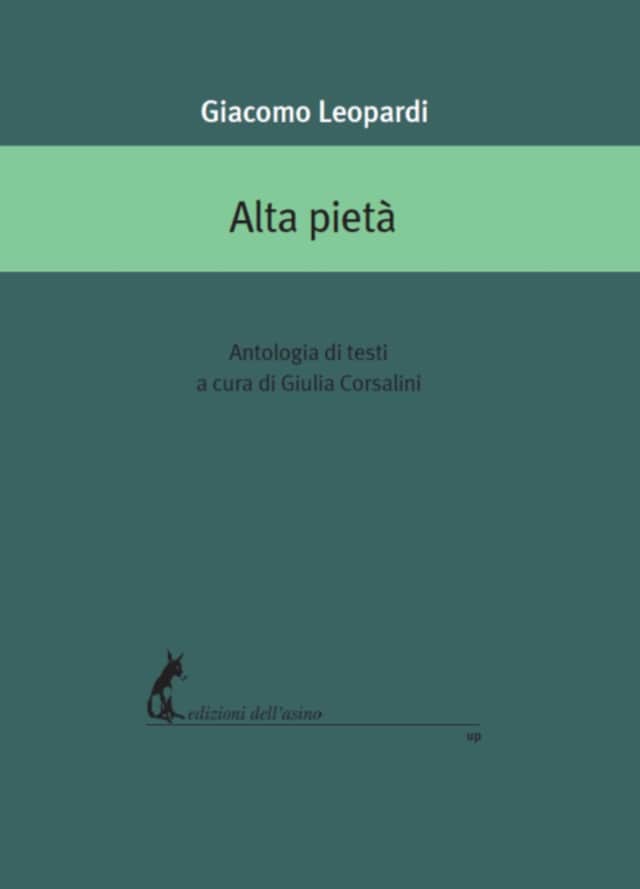 Buchcover für Alta pietà