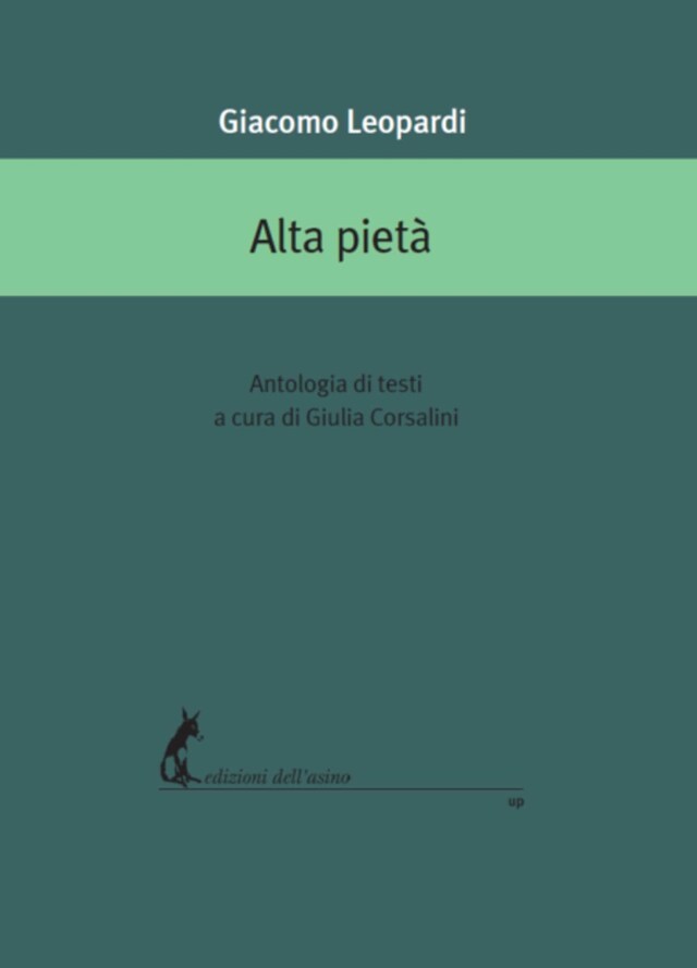 Buchcover für Alta pietà